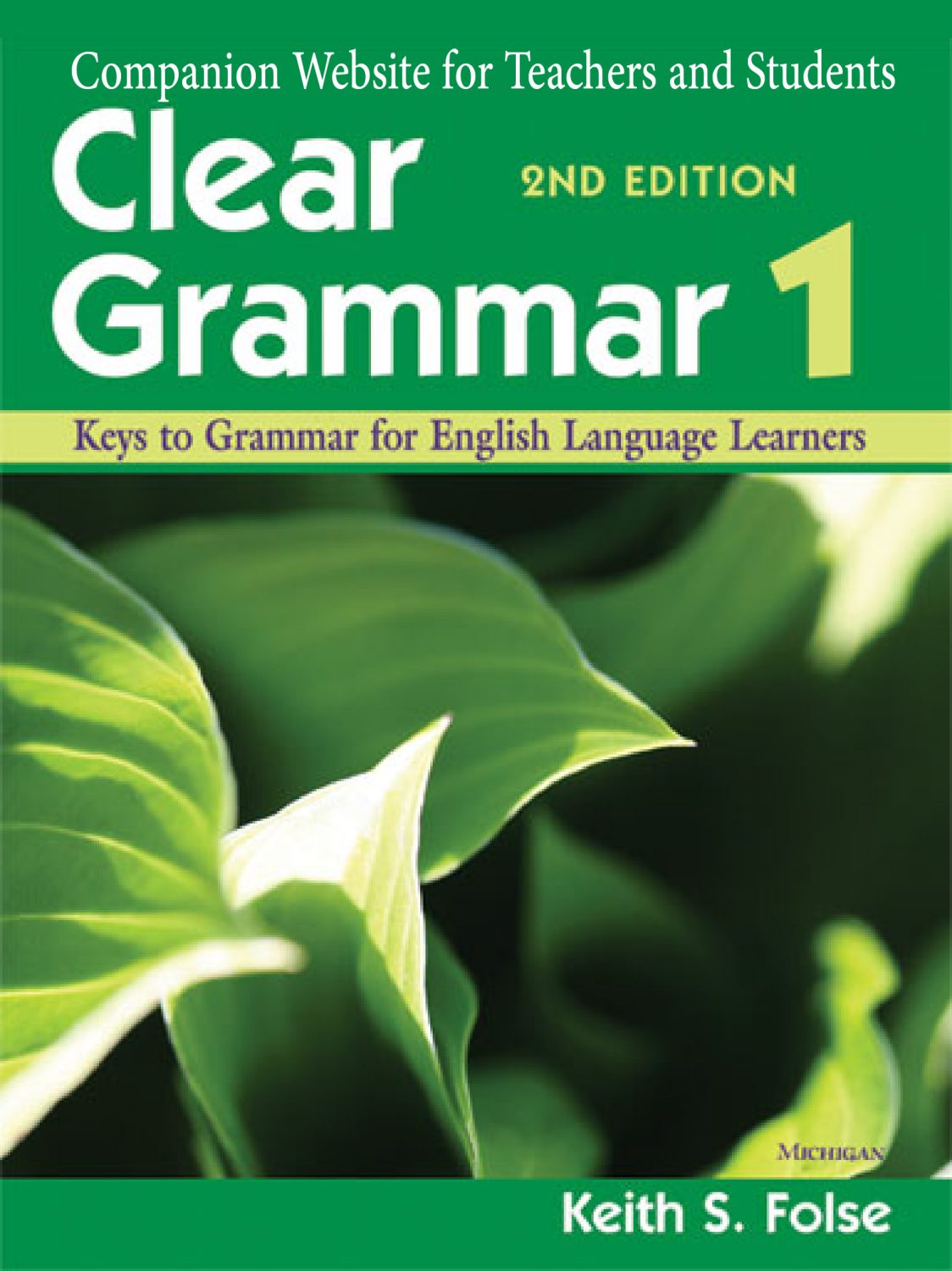 Cover image for Clear Grammar 1, 2nd Edition