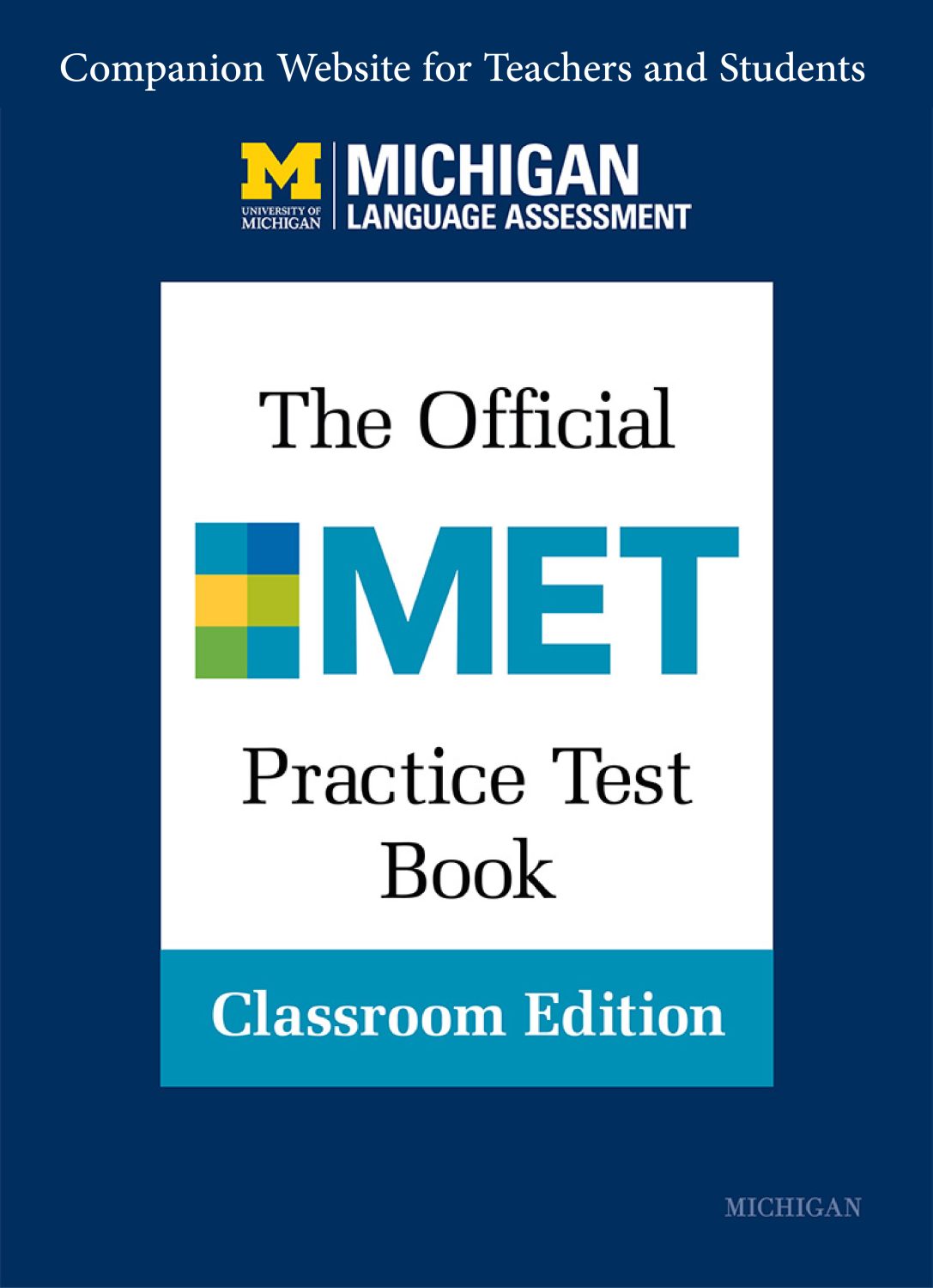 Cover image for Official MET Practice Test Book, Classroom Edition