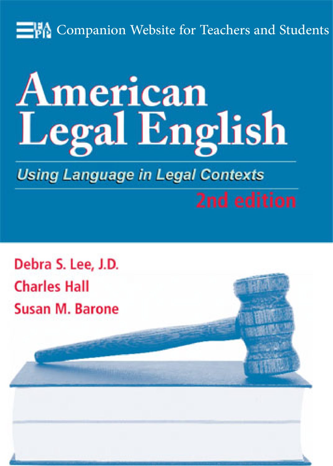 Cover image for American Legal English: Using Language in Legal Contexts, 2nd Edition